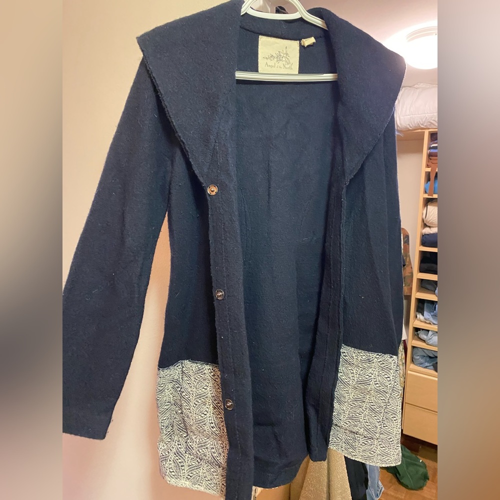Anthropologie light coat